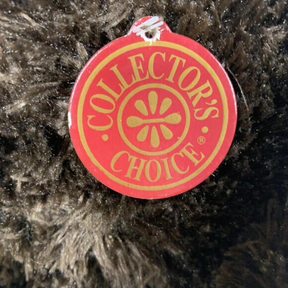 Collectors Choice Huggable Teddy Bear Plush 14Dark Brown Stuffed Animal Toy - Picture 2 of 10